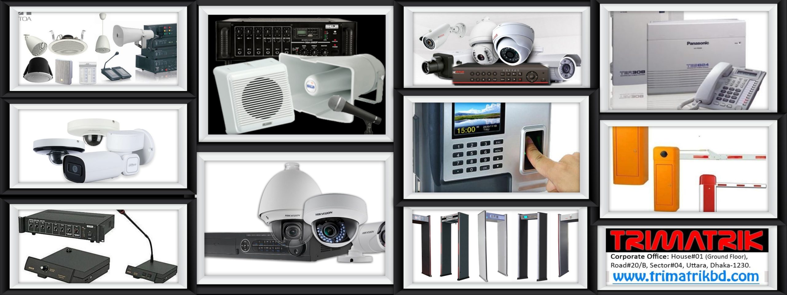 CCTV Camera Bangladesh, pa system