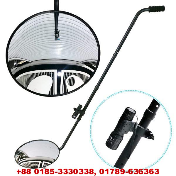 Shatterproof Convex Shaped Under Car Search Mirror Price in Dhaka-Bangladesh