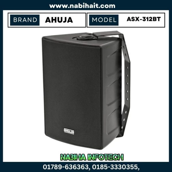 Ahuja ASX-312BT 30 Watts 2-Way Compact PA Wall Speaker in Bangladesh