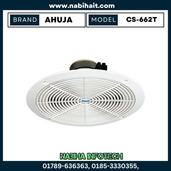 Ahuja CS-662T 6W/100V PA Ceiling Speaker in Bangladesh