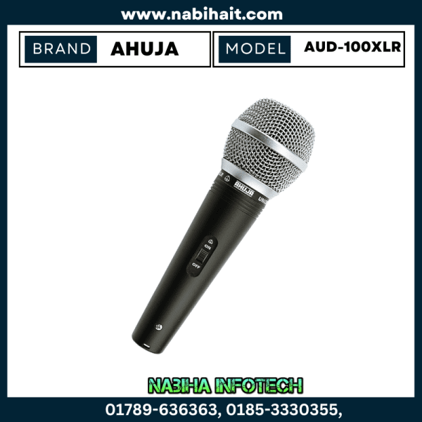 Ahuja AUD-100XLR Wired Microphone in Bangladesh
