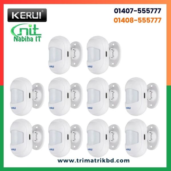 KERUI HW10 Wireless PIR Sensor Alarm Movement Detection For WIFI GSM Alarm in Bangladesh