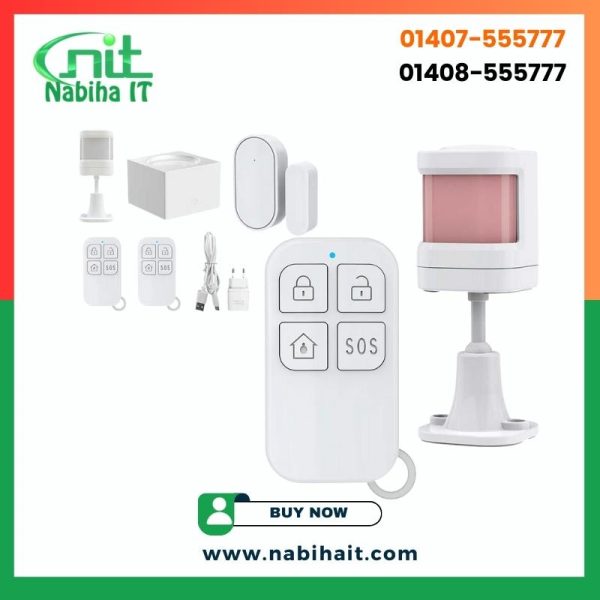 Burglar alarm security system smart gsm wifi tuya house alarm system Infrared in Bangladesh