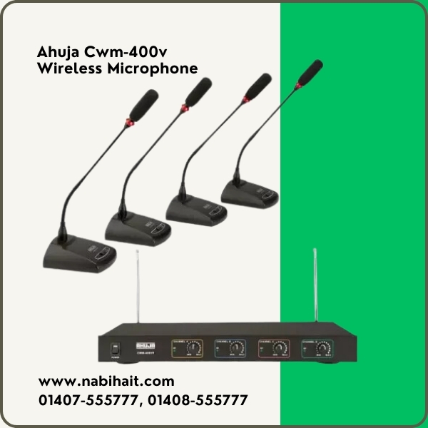 Ahuja CWM-400V Wireless Podium Microphone in Bangladesh